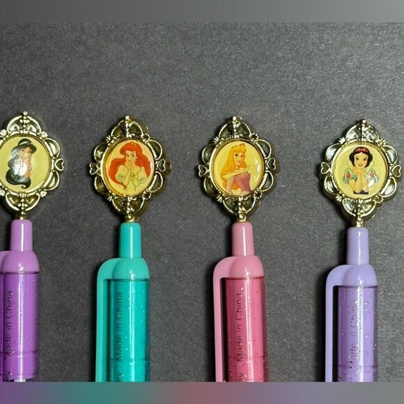 Vintage Glitter Disney Princess Mini Pen Set - Picture 5 of 8